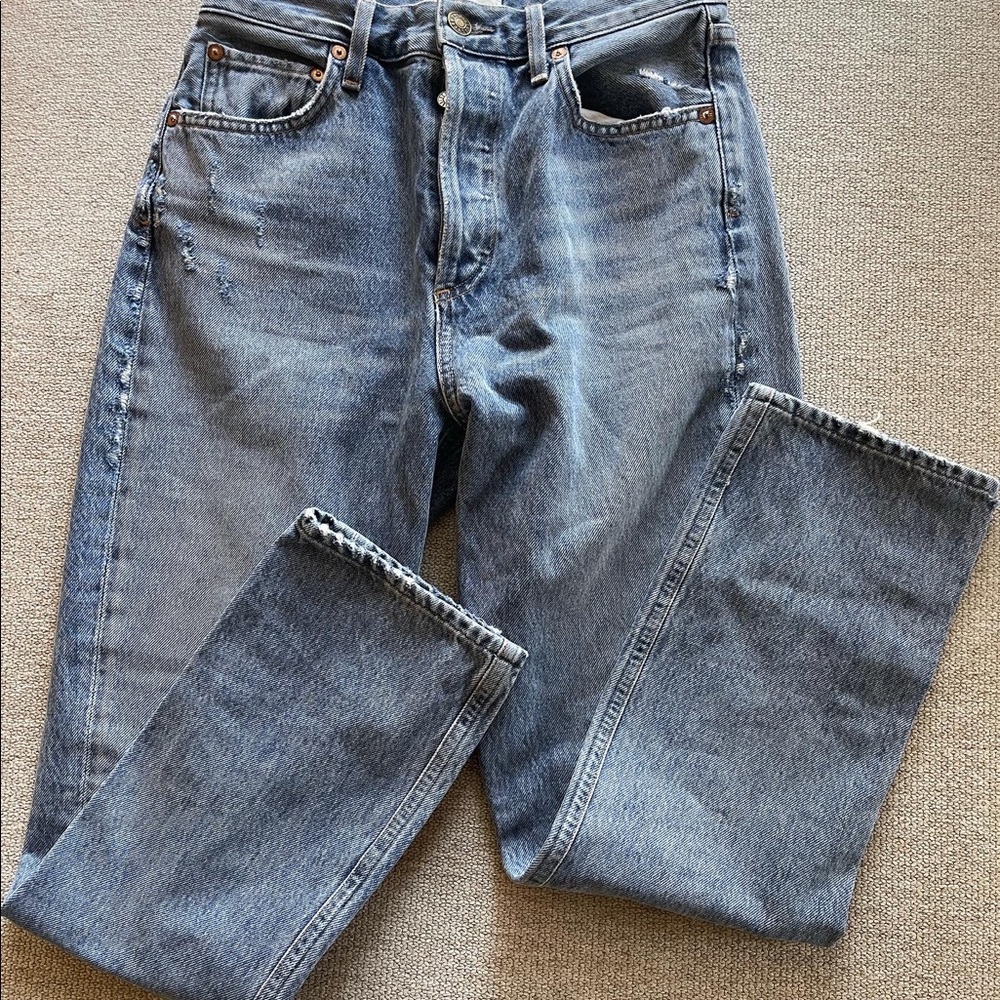 AGOLDE RILEY HIGH RISE JEANS